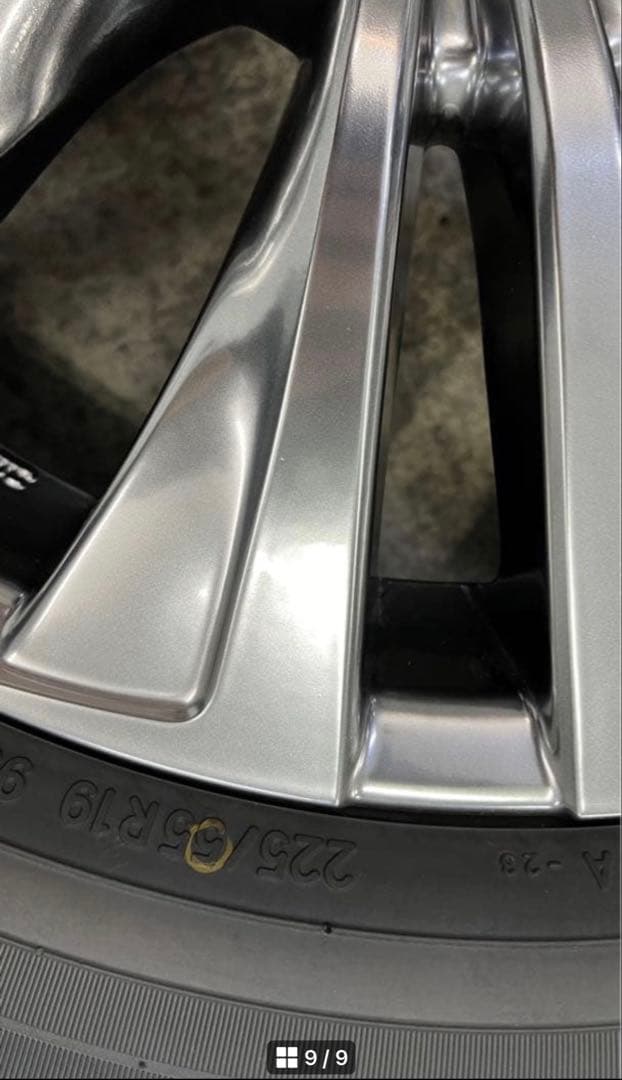 80ハリアー Z純正タイヤホイール4本②(4本中2本)