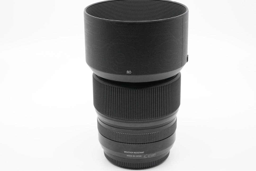 特別価格 美品 FUJIFILM GF80mm F1.7 R WR