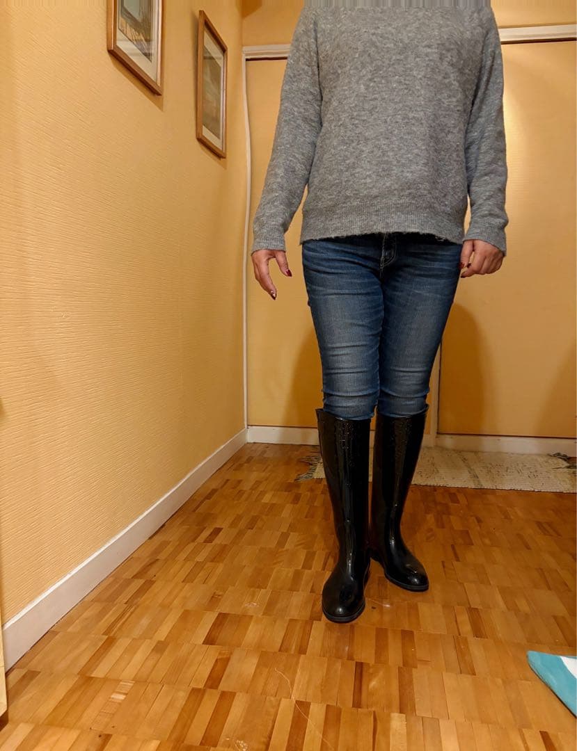 再お値下げ　ルイヴィトン　ロングレインブーツ　38