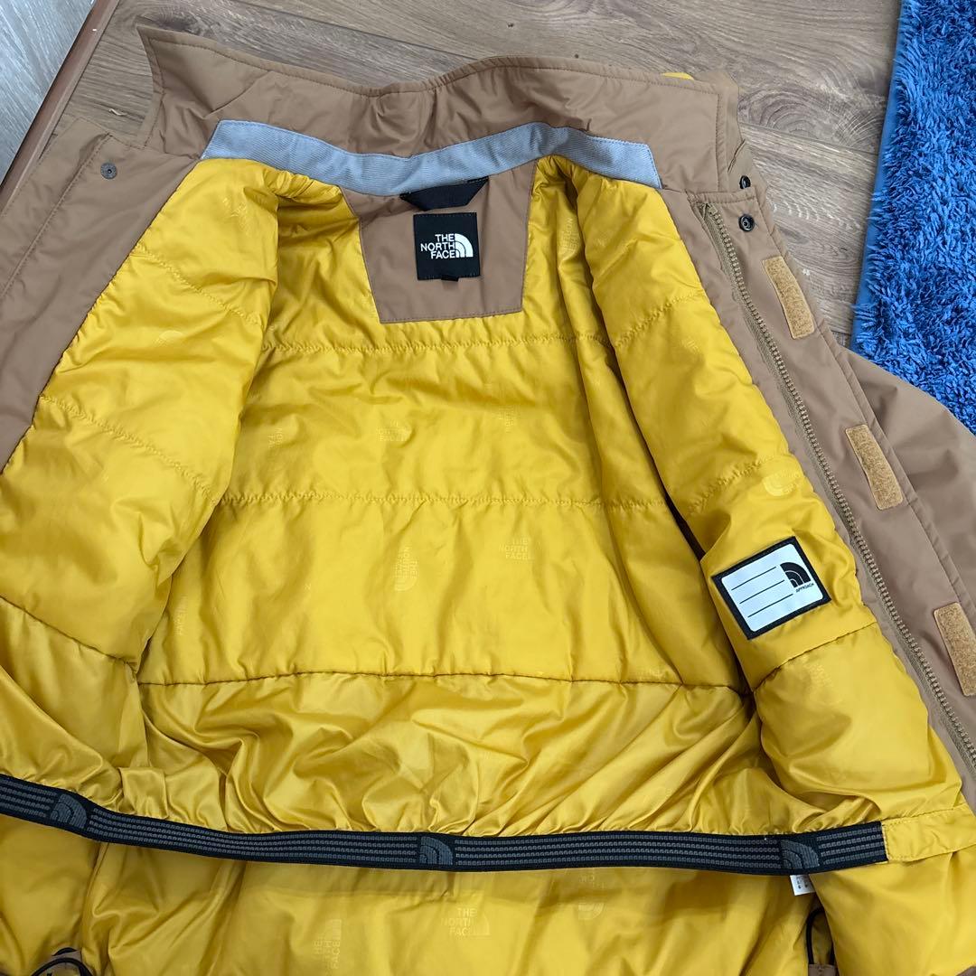 値下げ！THE NORTH FACE フード付きジャケット ブラウン　120