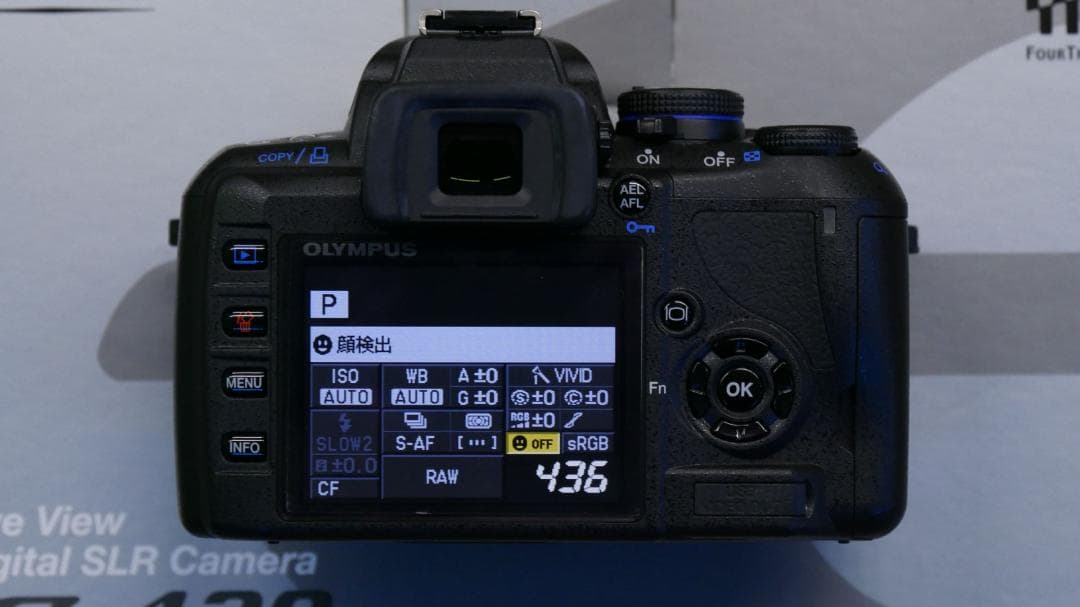 美品 オリンパス E-420 ボディ 箱あり