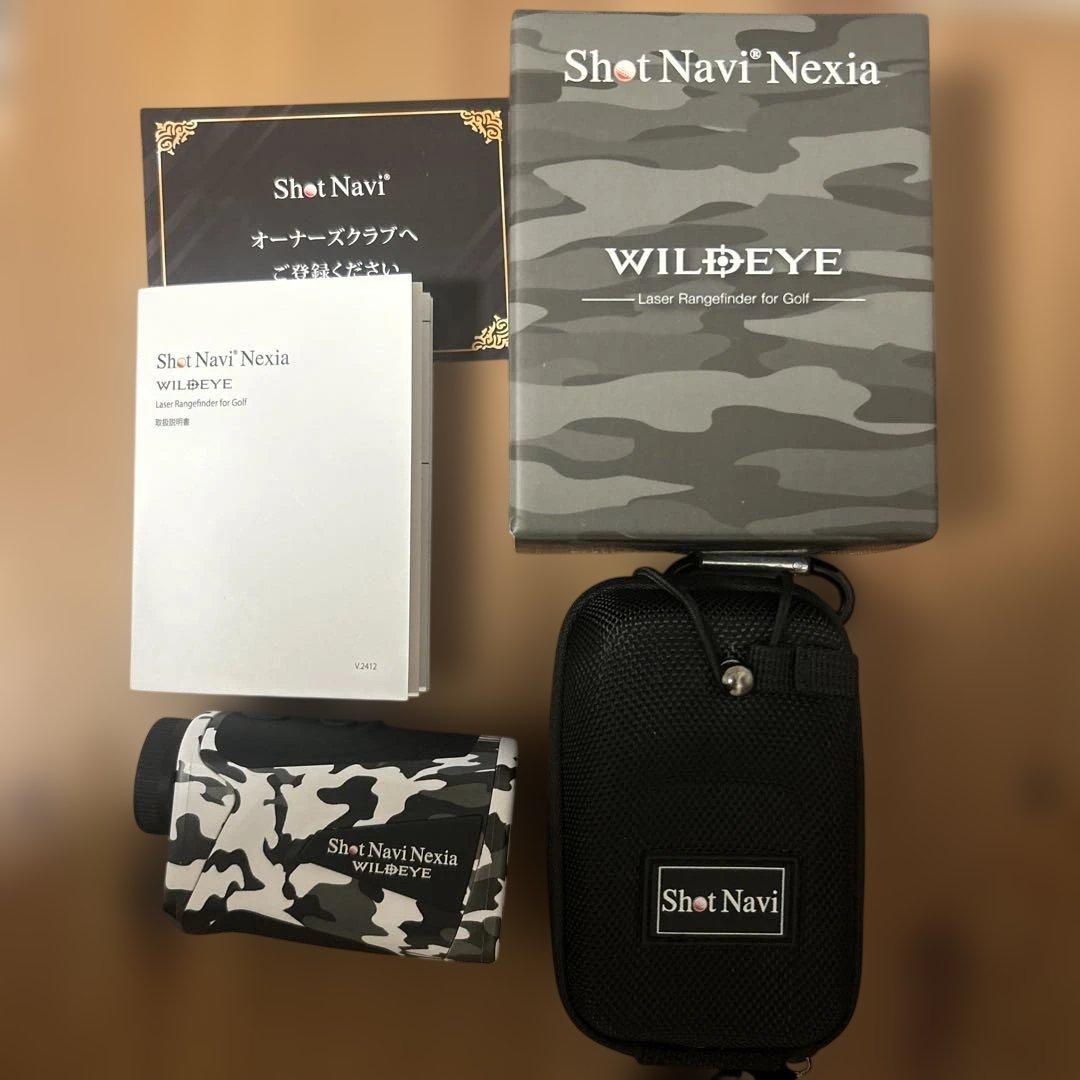 レーザー距離計（Shot Navi Nexia WILDEYE）