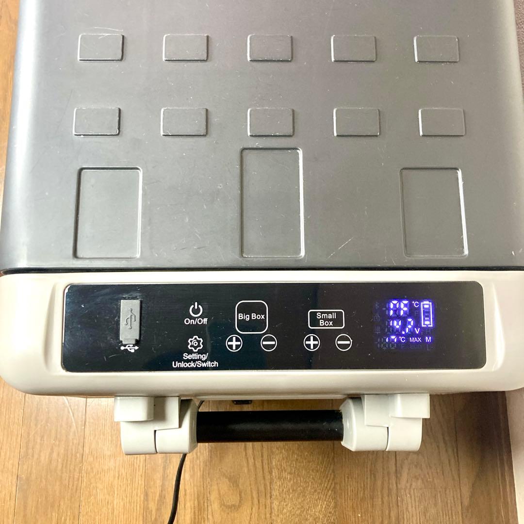 【良品✨】SUNPIE 車載 冷蔵庫 30L 2024年製 2室 別々保存