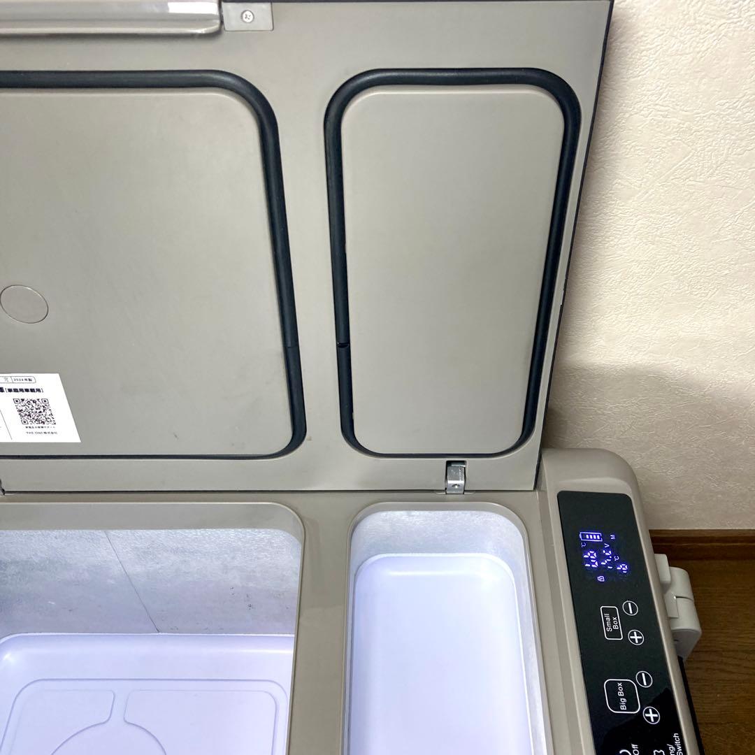 【良品✨】SUNPIE 車載 冷蔵庫 30L 2024年製 2室 別々保存