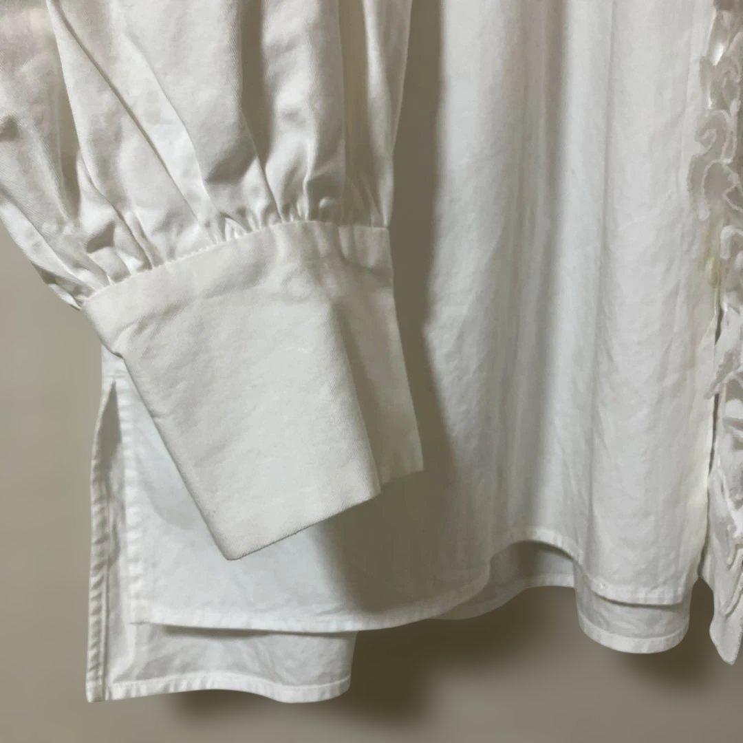 トゥジューtoujoursビショップスリーブフリルシャツ1