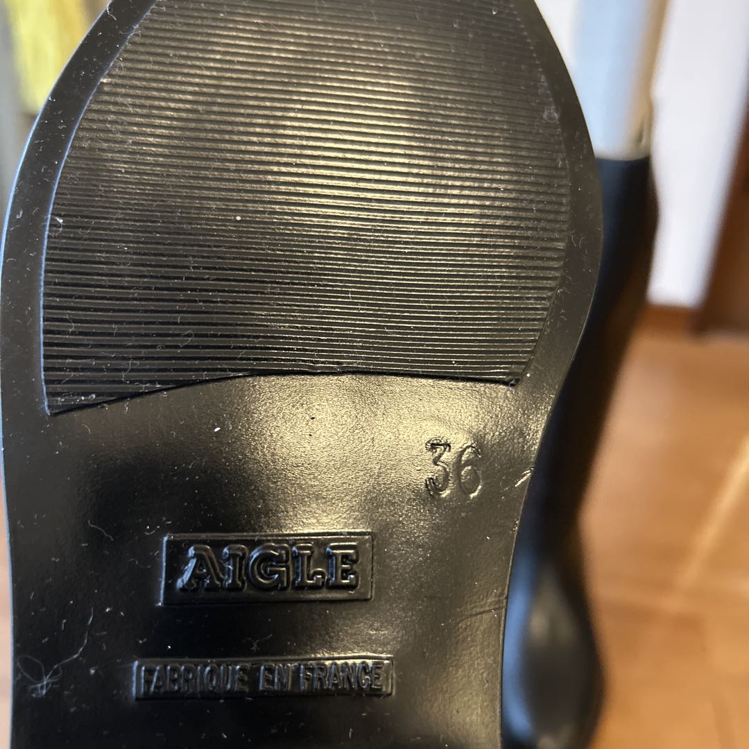 AIGLE COUPE SAUMUR 乗馬ブーツ レインブーツ　新品