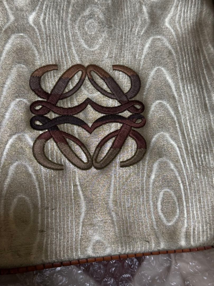 LOEWE アナグラム柄 ナイロンキャンバス ミニショルダーバッグ ポシェット