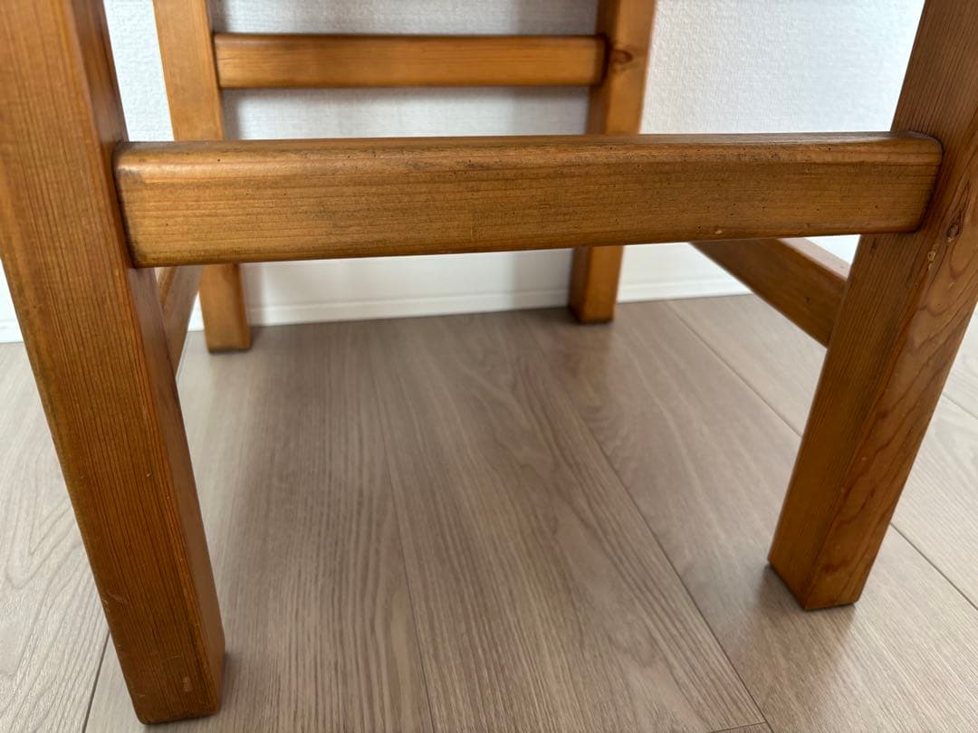 アンファンパイン材ダイニングチェア③