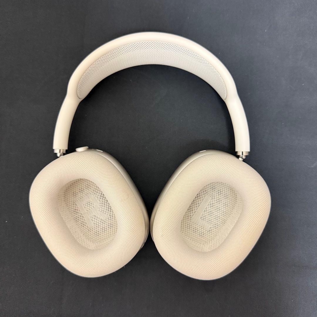 【正規品・美品】値段交渉可能Apple AirPods Max 新色スターライト
