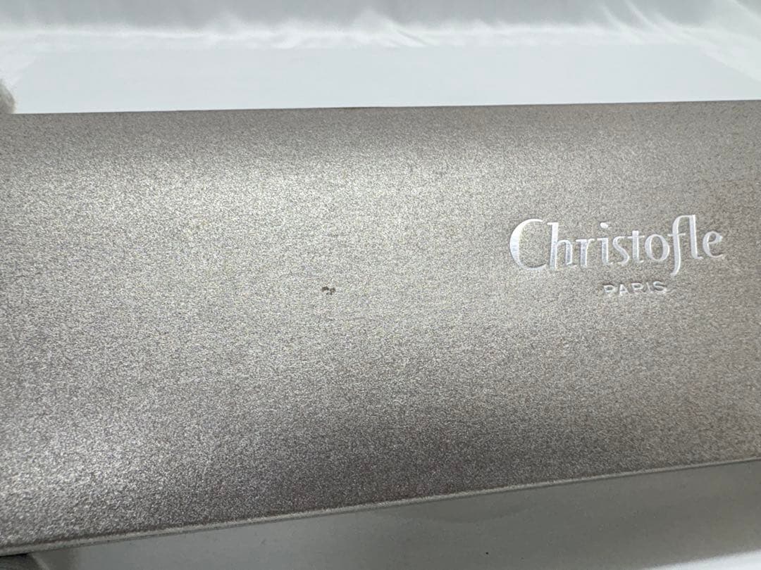 Christofle/クリストフル 箸 ペア 赤黒