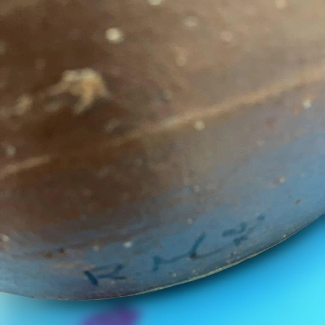 手描き陶器製花瓶