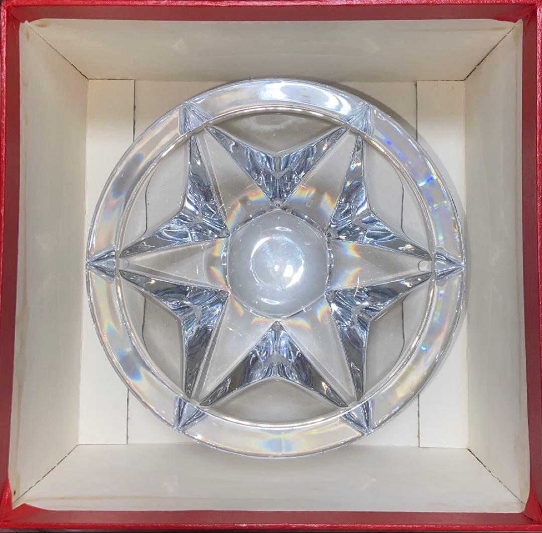 バカラ 《六芒星》ヘキサグラム スターカット　クリスタルボウル