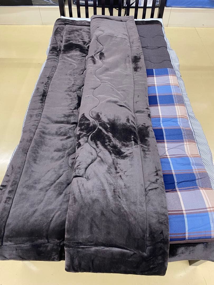 特大長方形・ロマンス　こたつ掛け布団・うす掛け裏地ボアタイプ・約２００×３００㎝