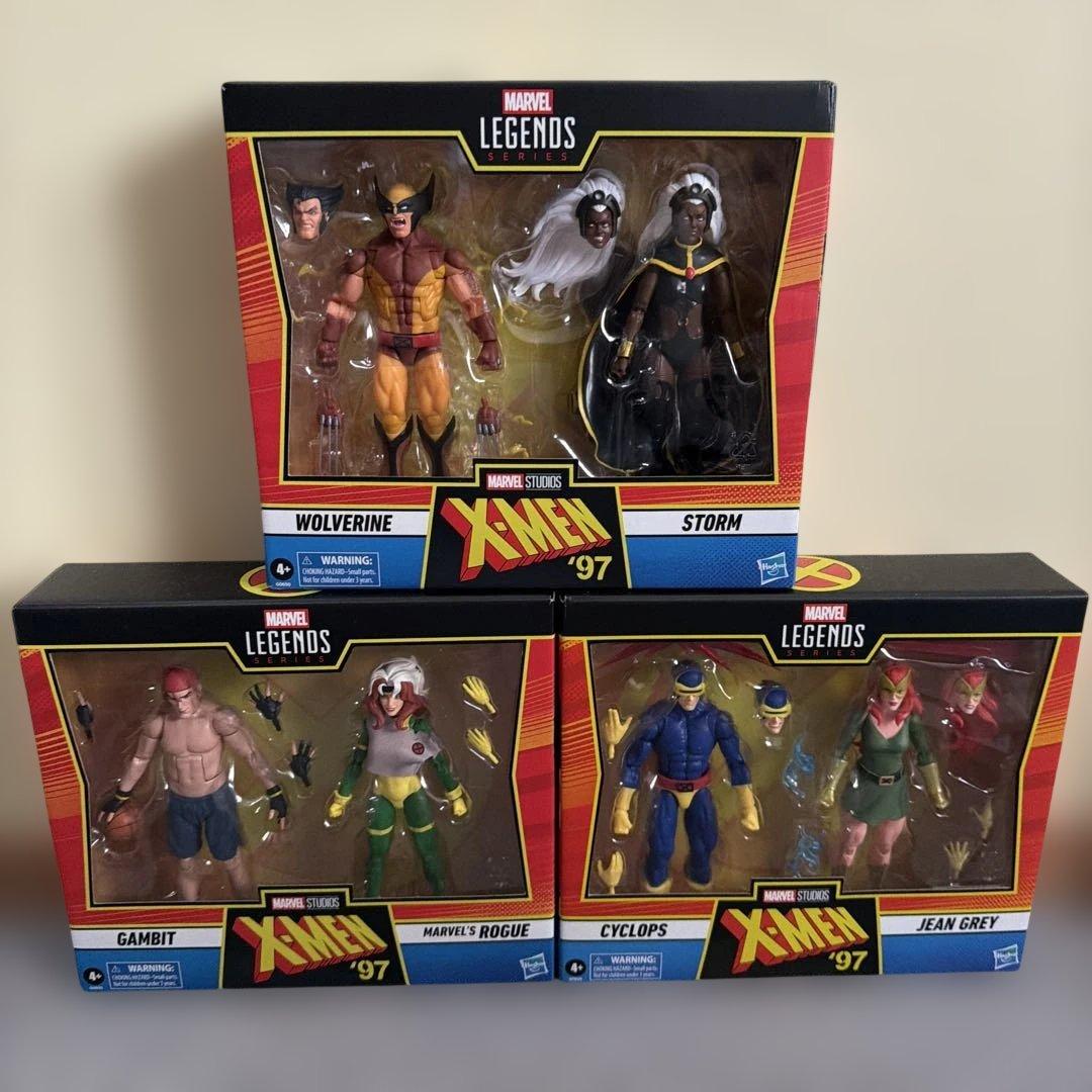 ト*中様 新品未開封マーベルレジェンド X-MEN 97 2pack 3セット