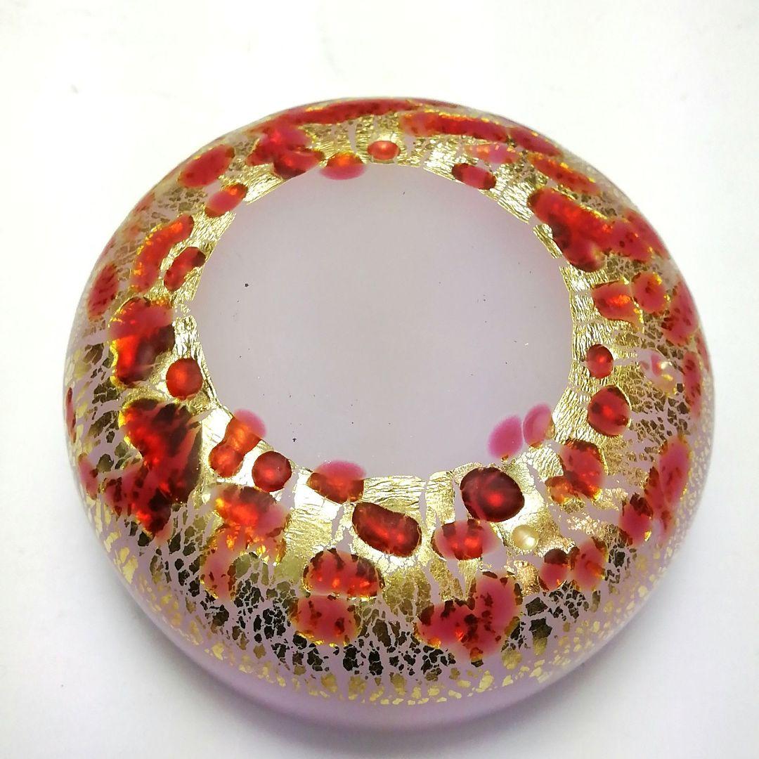 Ｓ６６６　棗　『ぎやまん』『北一硝子』『茶入』　共箱　茶道具