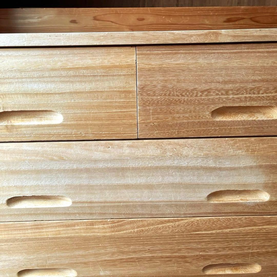 【金欠太郎です】桐 押入れタンス キャスター付き