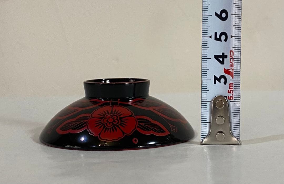 茶道具　懐石道具　箸洗い　木製本漆