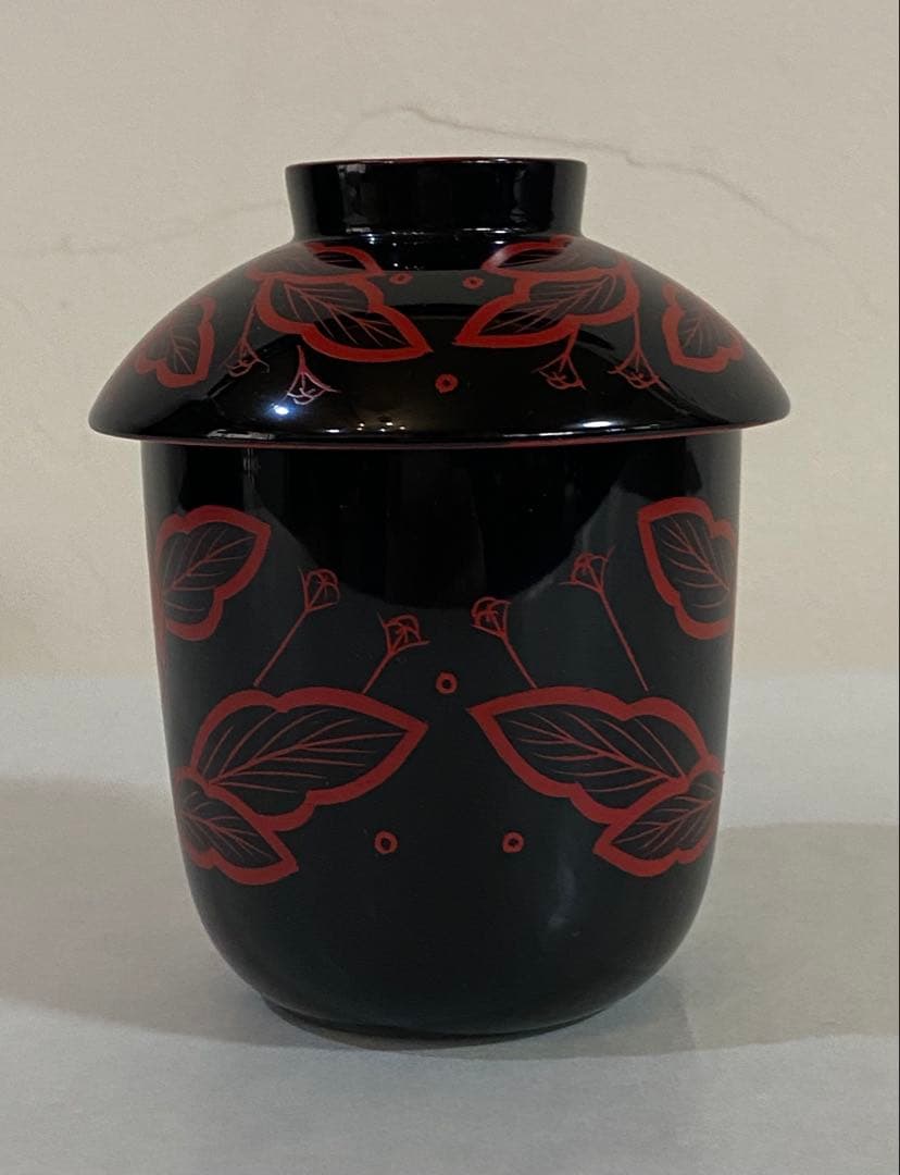 茶道具　懐石道具　箸洗い　木製本漆