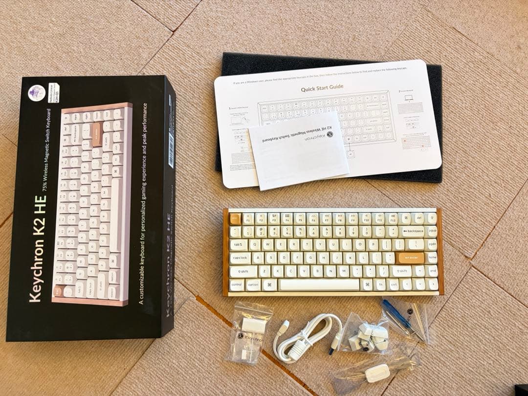 Keychron K2 HE ホワイト