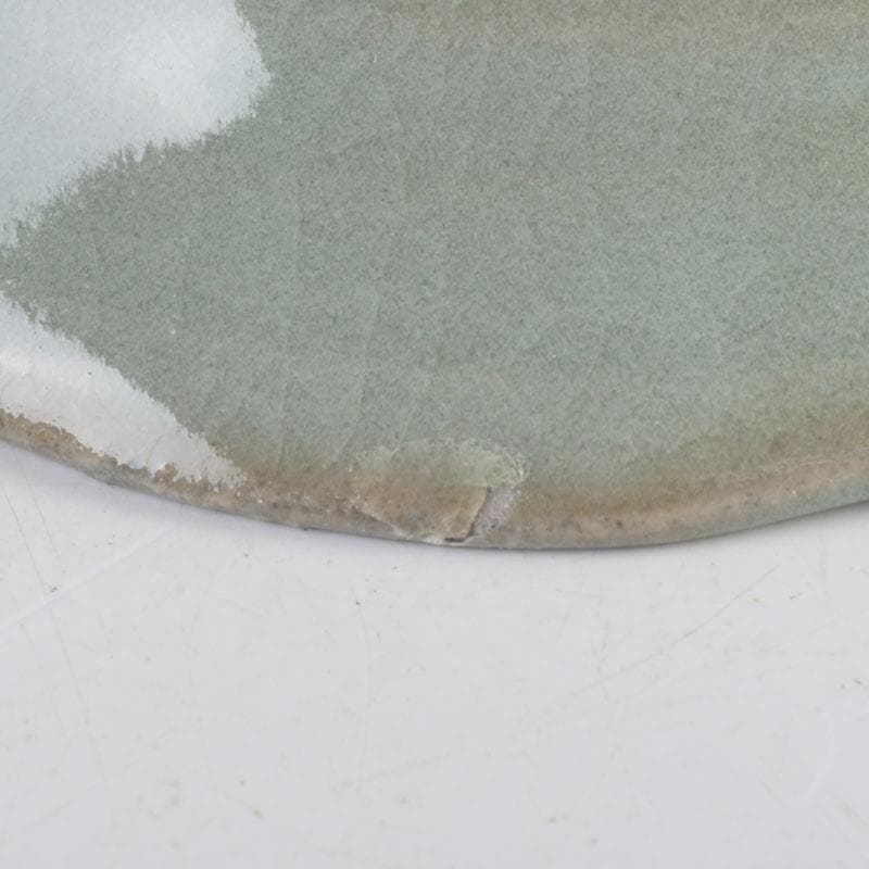 和食器　忍冬庵　佐藤和子作　朝鮮唐津　青磁　手鉢　五客　共箱　V　9845A