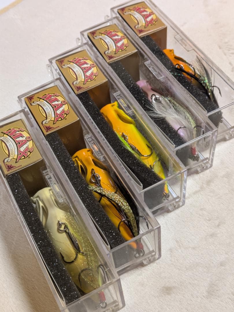 メガバス　ポップマックス　5個セット