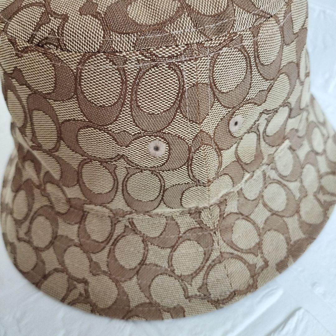 ゆみみん様☆新品未使用タグ付き☆COACH バケットハット ブラウン キャンバス