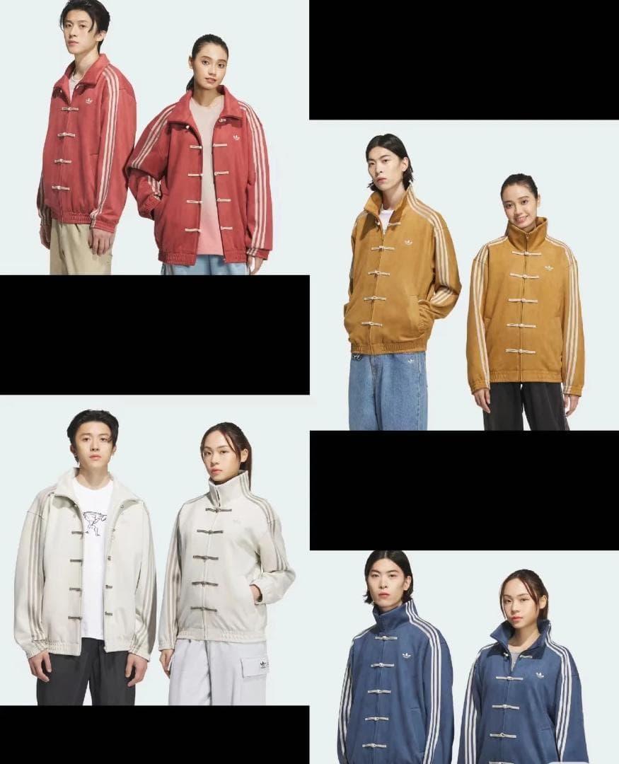 新品 アディダス 中国限定 蛇年トラックジャケット レッド M