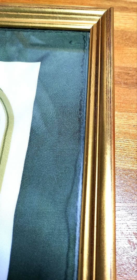 【もっちゃん】HERMES スカーフ ブリッドドゥガラ　額装　インテリア