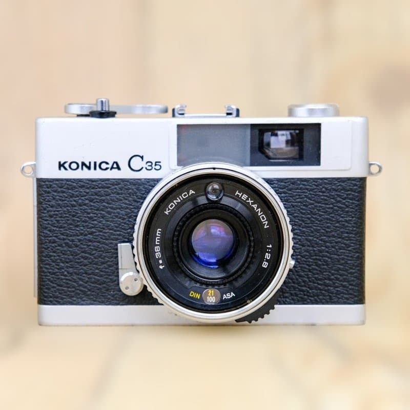 【整備品】KONICA C35 Flash matic コニカ　C35仕様