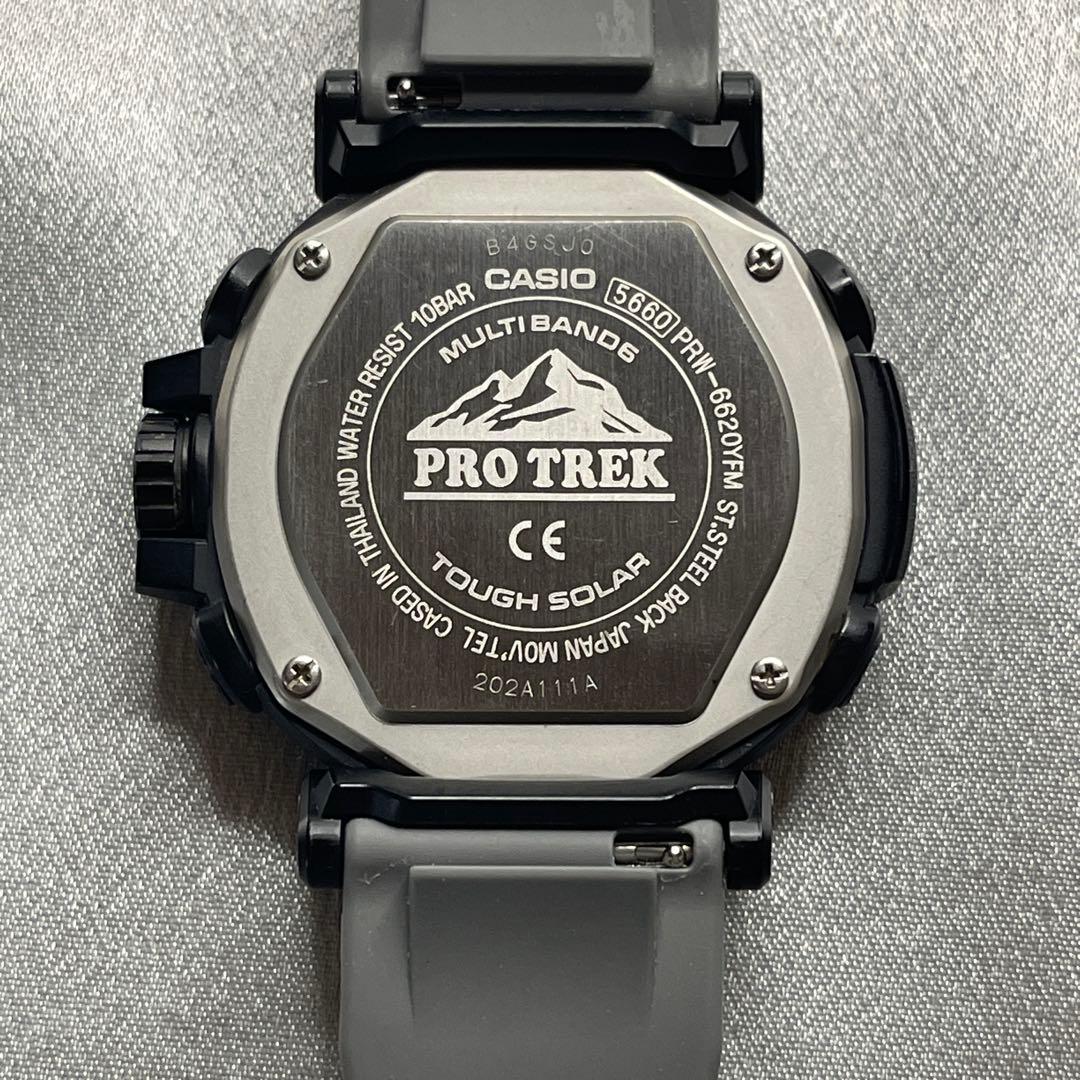 CASIO PROTREK 電波ソーラー時計 PRW-6620YFM 完品
