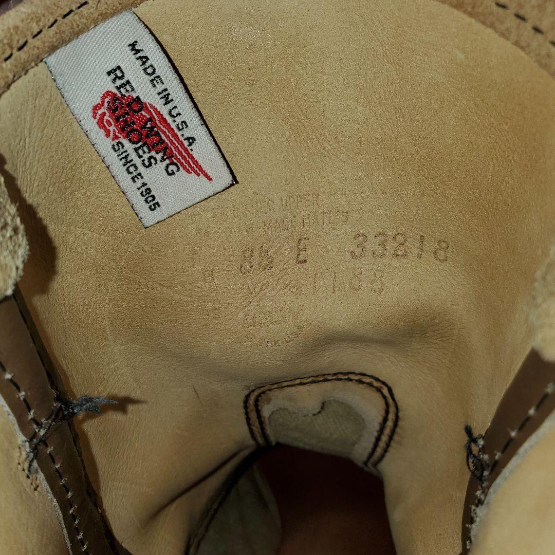 98年製 RED WING レッドウィング 1188 スウェード ペコスブーツ