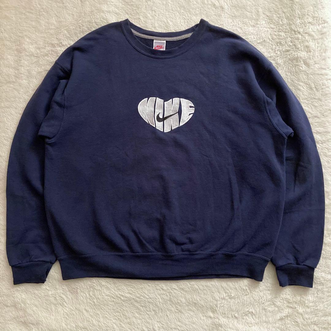 90s NIKE ナイキ スウェット トレーナー ハートロゴ ヴィンテージ レア