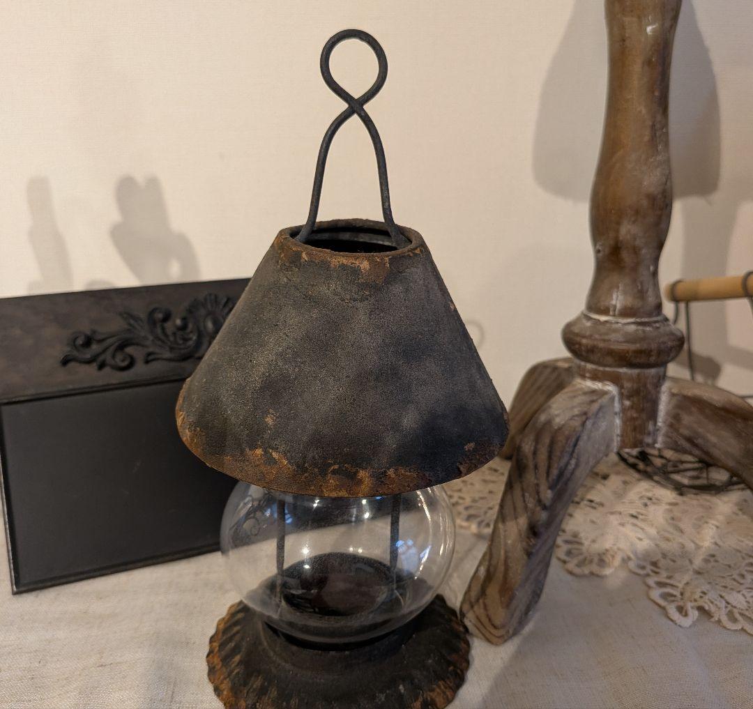 アンティーク雑貨　ミニトルソー　ランプ　サインボード