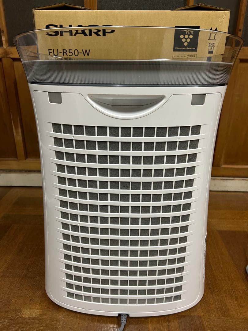 【2025年製】SHARP シャープ　空気清浄機　FU-R50–W