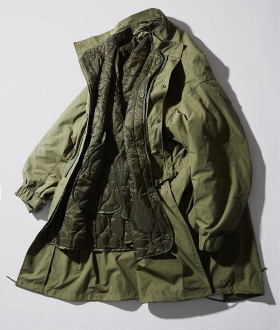 XL フリークスストア ビッグシルエット M-65 モッズコート ライナー付き
