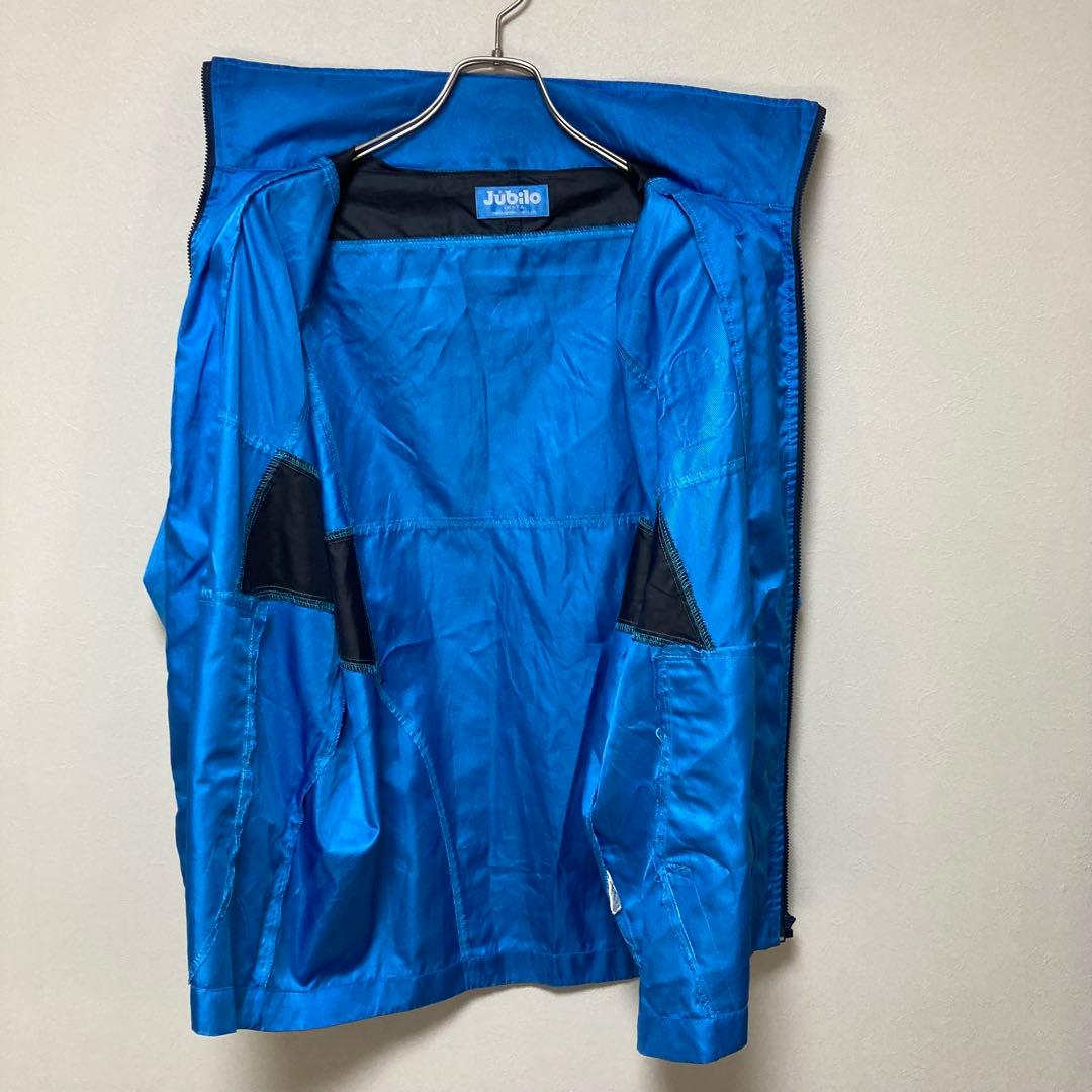 90s YAMAHA ヤマハ ジュビロ磐JUBILO ナイロンジャケット 青黒白