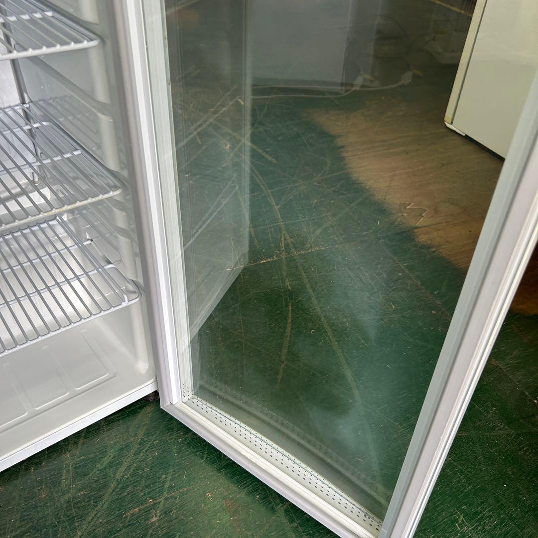 135業務用 冷蔵ショーケース オフィスコンビニ XW-105 左右開き 小型