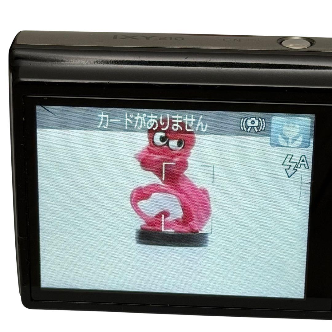 値下不可 Canon IXY210 黒 ブラック デジカメ コンデジ