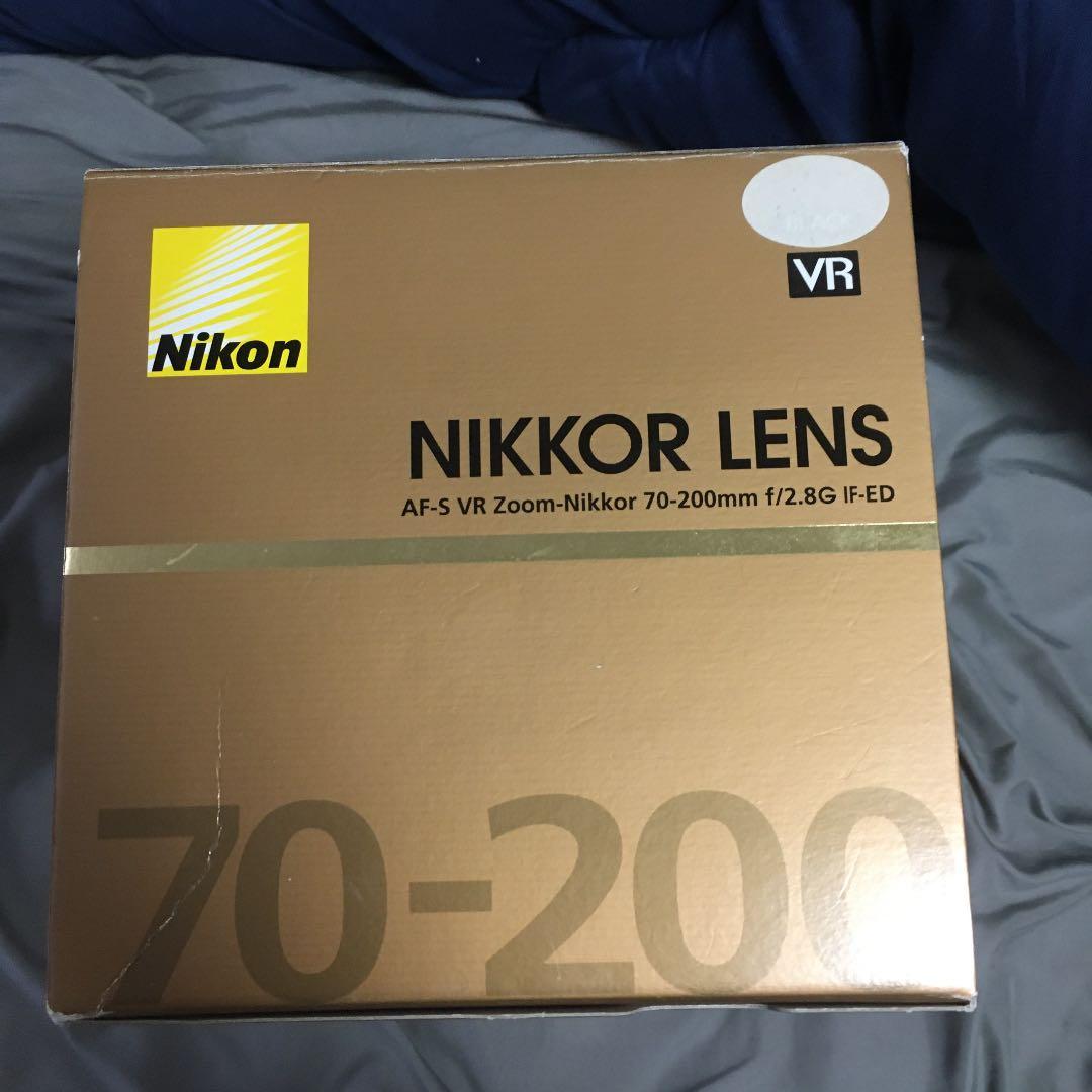 レンズ(ズーム) AF-S VR Zoom-Nikkor ED 70-200mm F2.8G IF