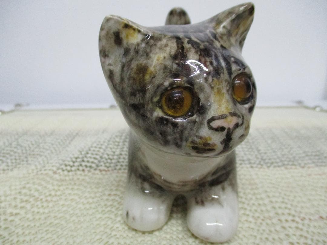 猫の置物 ウィンスタンレイ ケンジントン キャット サイズ1 NO8