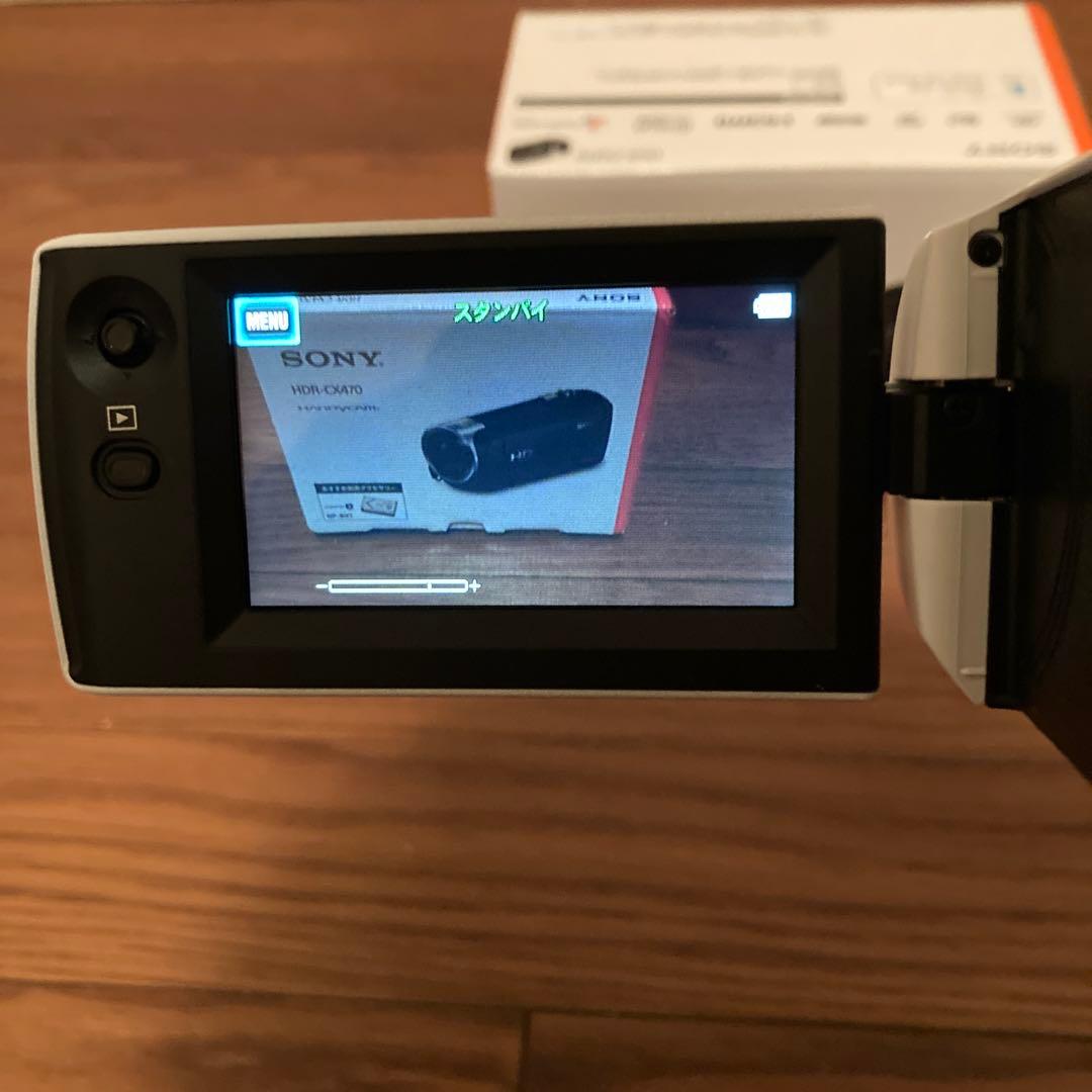 SONY HDR-CX470 ビデオカメラ　※SDカード&三脚付き
