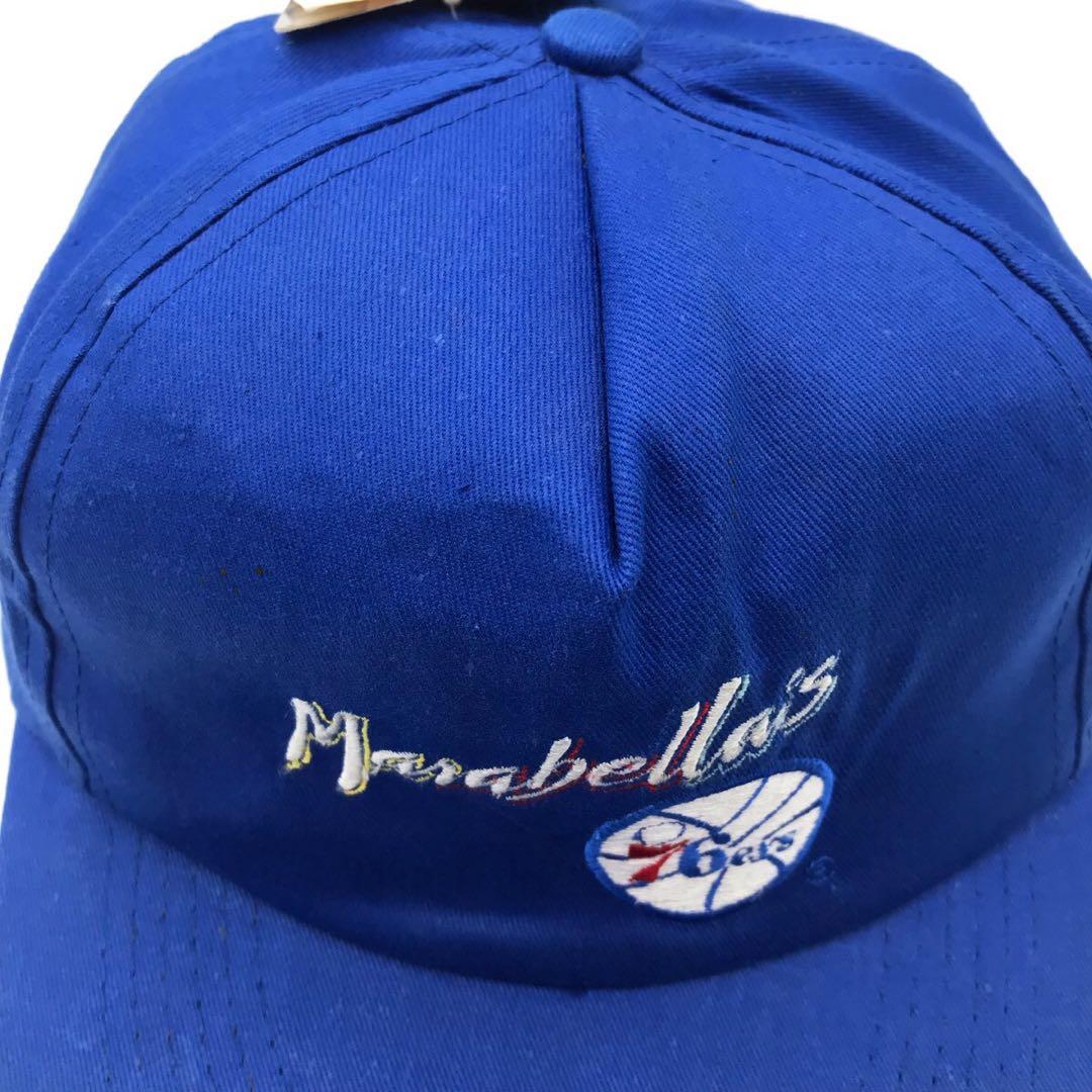 【デッドストック】90s NBA 76ers ベースボールキャップ O362