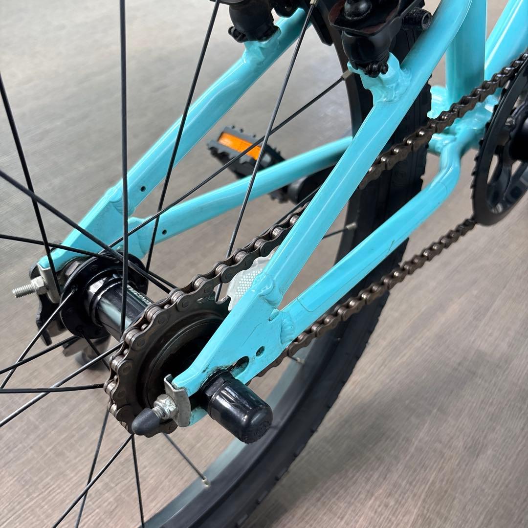 【引渡し】ヨツバサイクル　20インチ　ラムネブルー