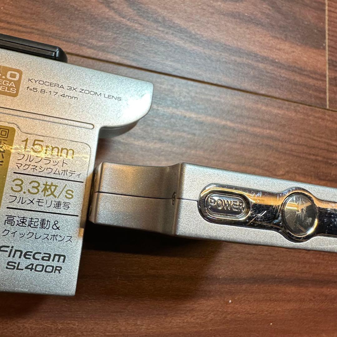 KYOCERA Finecam SL400R デジカメ 5517