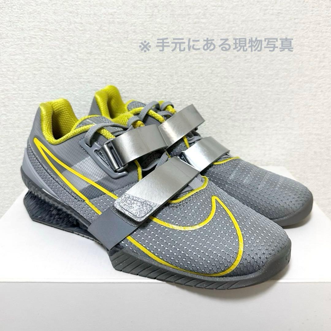 ナイキ 25 ロマレオス ウェイトリフティング シューズ 筋トレ 重量挙げ 靴