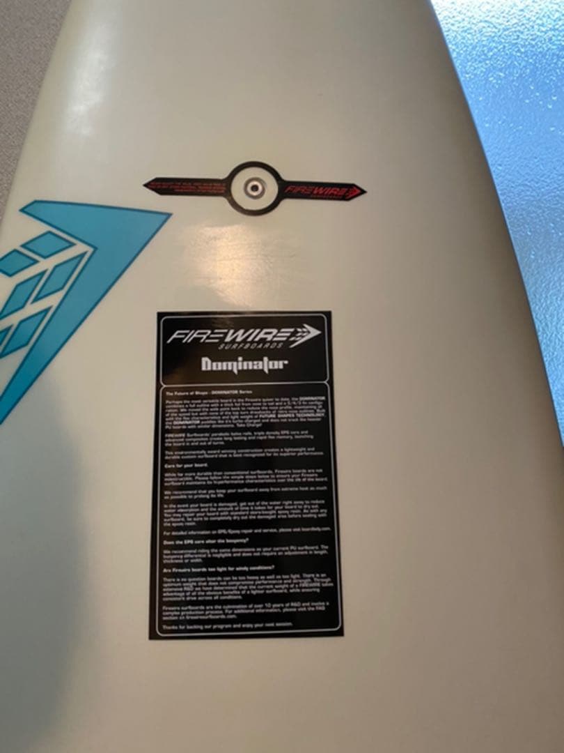 【LAで購入/新品未使用】FIREWIRE DOMINATORサーフボード5'4