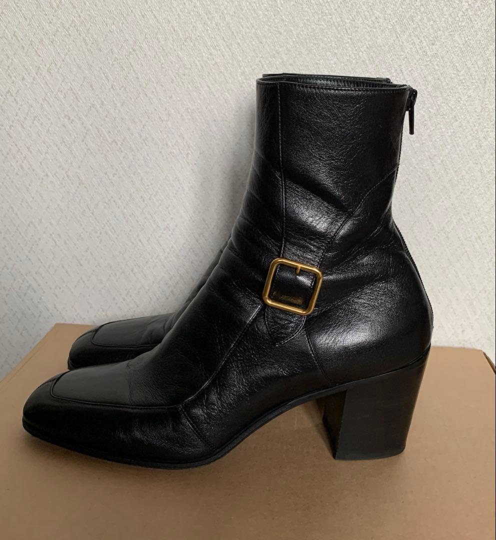 SAINT LAURENT サンローラン ハイヒールブーツ サイズ43 28cm