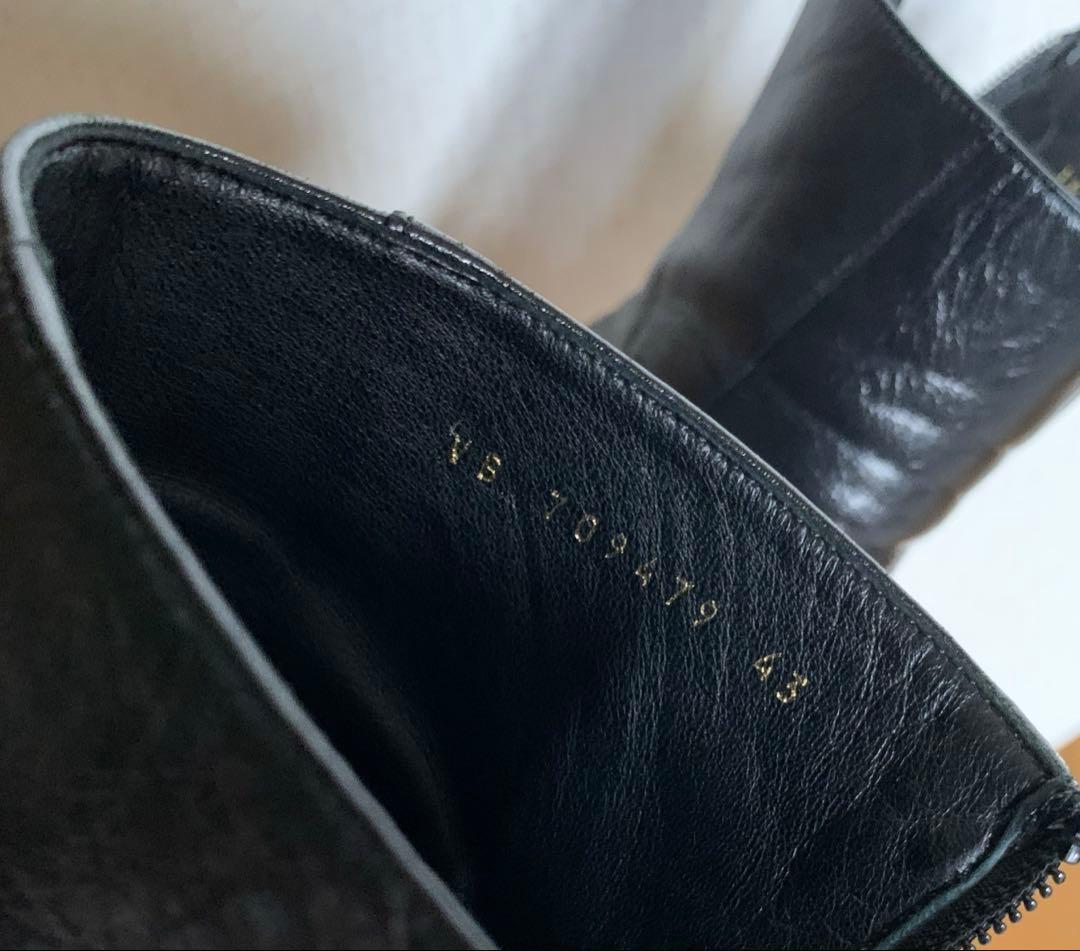 SAINT LAURENT サンローラン ハイヒールブーツ サイズ43 28cm