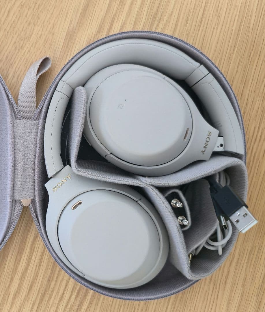 SONY WH-1000XM4 ワイヤレスヘッドホン グレー