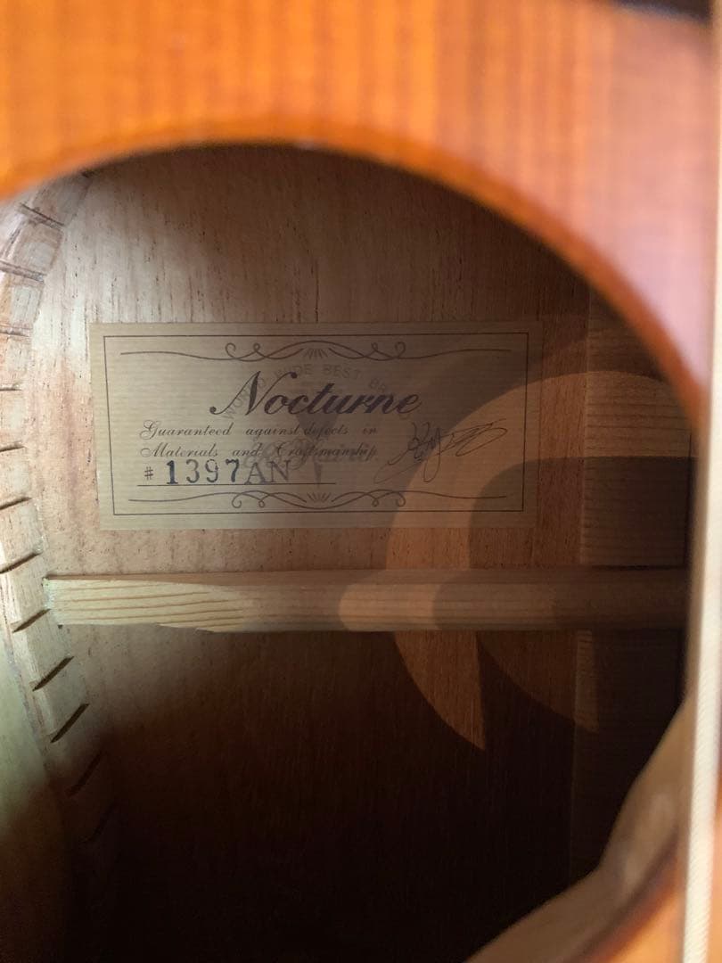 K.yairi ノクターン AN オール単板　調整済み